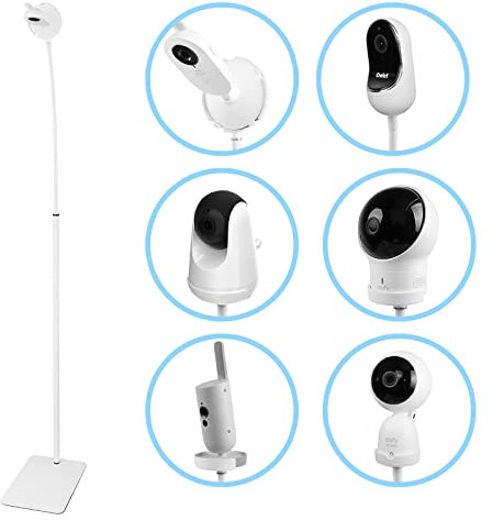 TIUIHU 35 inch or 50 inch Floor Stand for Philips Avent SCD845/843/833/923/921/630 Babyphone,VAVA and FAKEME Babyphone,eufy Security SpaceView Babyphone and Security Babyphone