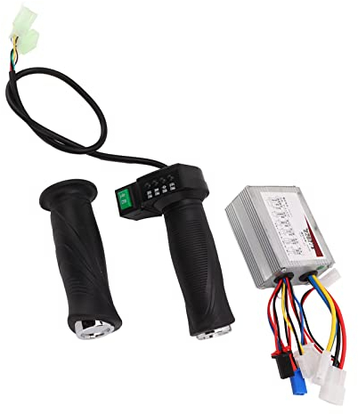 Alomejor Elektroroller 36V 500W Bürstenmotorsteuerung mit Gasgriff Kit Ersatzteil