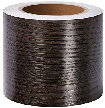 Guest Ruyunlai Embossed Ebony Wallpaper Border Stick and Peel Bedroom bathrooms Kitchen Wall Decor Border PVC Waterproof Wallpaper Border 12cm X 500cm