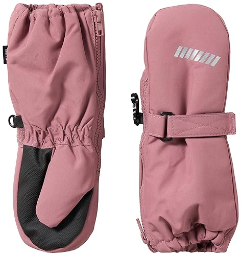 NAME IT Unisex NMNSNOW10 Mitten W Wool 2FO NOOS Fäustlinge, Wistful Mauve, 4