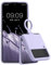 kwmobile Flip Soft Case kompatibel mit Samsung Galaxy Z Flip4 - Silikon Hülle für Foldable Handy - Handyhülle in Lavendel
