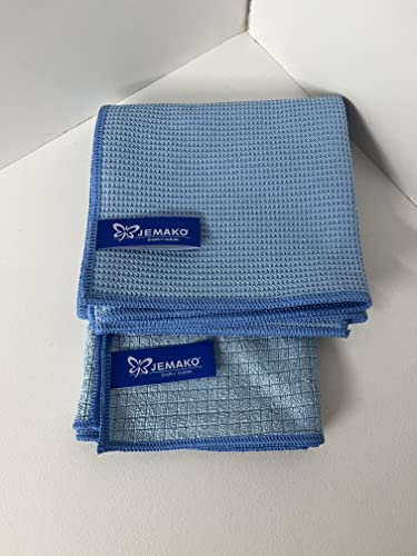 Jemako Profituch S 35x40 cm + Trockentuch M 45x60 cm -BLAU-