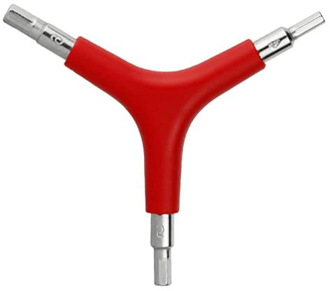 3-Way Bike Hex Wrench Y Allen Wrench All-in-One Bike Maintenance Tool Bike Torque Spanners Internal Hex Keys Repair Tool