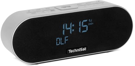 TechniSat DIGITRADIO 53 BT – Premium Wecker - Bluetooth Lautsprecher mit DAB+ Radio (DAB, UKW, FM, Sleeptimer, Snooze, Lichtsensor, 20 Watt)