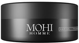 Max Pro MOHI Homme Haargel für Männer | Styling Gel mit starkem Halt & Pflege | Kein Verkleben, keine Rückstände | Für alle Haartypen | 250ml