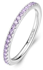 Brosway Anello Donna in Argento | Anello Con Magic Purple | Collezione Fancy - FMP70E