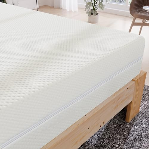 Merax Matratze 160 x 200 cm, 7-Zonen Höhe 20cm Kaltschaummatratze, Härtegrad H2 & H3, Ergonomische Matratze mit Griffe & Bezug waschbar, Komfortschaummatratze