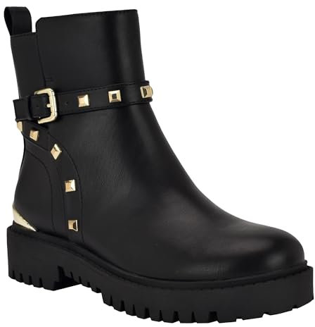 GUESS Damen Oliy Stiefelette, Schwarz 002, 9.5