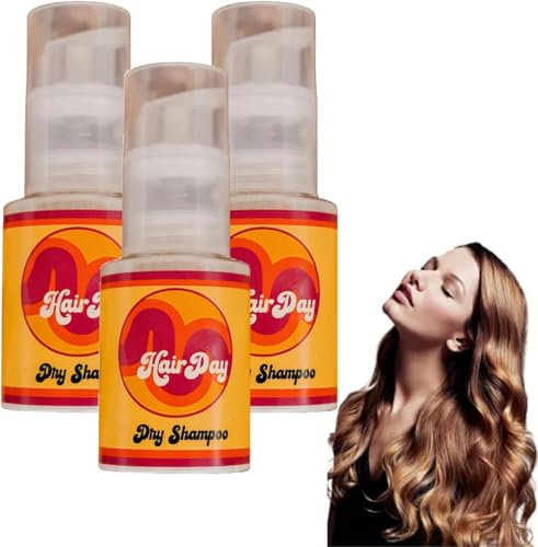 Good Asss Hair Day Dry Shampoo,Good Ass Hair Day Dry Shampoo All-Natural Aerosol-Free,Good Asss Hair Day Dry Shampoo Dark Hair,Dry Shampoo Powder for Dark and Blonde Hair (3 Pcs)