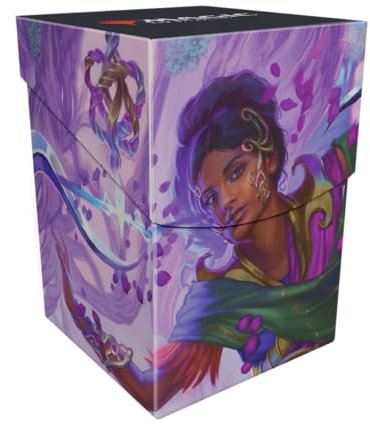 Ultra Pro - Aetherdrift Avishkar Living Energy (Commander) 100+ Deck Box® para Magic: The Gathering, soporte para mazo, accesorio MTG, estuche para tarjetas coleccionables, Magic The Gathering D&D TCG