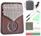 Kalimba Instrument Professionelle Kalimba 21 Tasten Schwarz Walnuss Daumen Klavier Taste C Flaches Brett Kalimba Musikinstrument