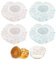 JEYORZY 4 Piezas Tapas para Fermentadora de Pan, Fundas Premium para banetones para pan, Film para Cesta Fermentacion Pan Redonda, Accesorios para Cesta Pan, Fundas Banneton para Pan, ø 27 cm