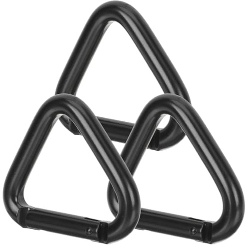 GALPADA 3 Stück Karabiner d'escalade Schnalle Haken Kabel Eskalade Kette Gürtel Carabiner Hook schlüsselhalter schlüsselablage Carabiner Clip Bergsteiger-Clips Aluminiumlegierung Black