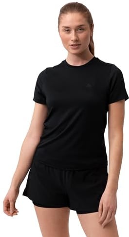 DANISH ENDURANCE Sportshirt Damen, Leicht & Atmungsaktiv, 1er & 2er Pack | Sport Oberteil, Leicht & Atmungsaktiv mit Meshnetz, Feuchtigkeitsableitend für Fitness, Yoga & Laufen