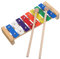 Supvox 1 Satz Big Bayin Klavier Xylophon Kleinkinder handklopfendes musikspielzeug Musikalisches aufschlussreiches Musikspielzeug Kleinkind Percussion Bildungsspielzeug Metall