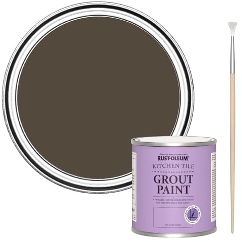 Rust-Oleum Stain-Resistant Kitchen Tile Grout Paint - Lockwood 250ml