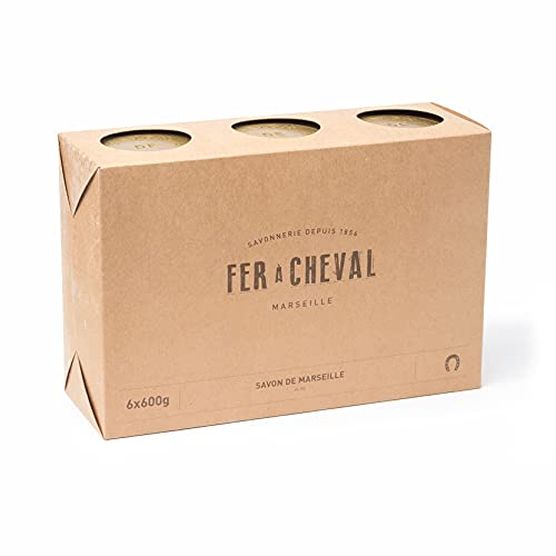 Fer à Cheval - Véritable Savon de Marseille - Cube (OLIVE 6x600g)