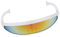 Sharplace Verspiegelte Sonnenbrille Partybrille Spaßbrille Alien Robot Foto Prop Fotorequisiten, 01