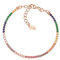 Collezione Amen Tennis (Bracciale Tennis Rosè Zirconi Multicolor BTRM16)