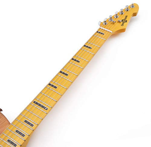 fretlook Stripes - Inlay Sticker für Akustik- und E-Gitarren Griffbretter - Made in Germany (Graphite Black)