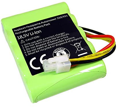 Trade-Shop Ersatz für Premium Li-Ion Akku Husqvarna Automower 315X, 584 85 28-01, 584 82 28-02 / Rasenroboter Mähroboter / 18,5V / 3600mAh