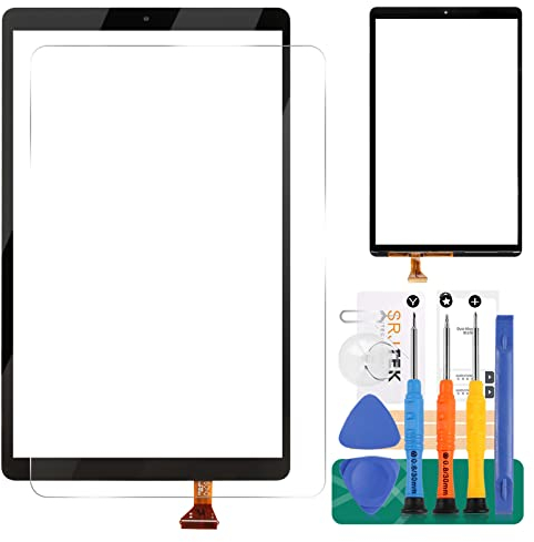 Pantalla de repuesto para Samsung Galaxy Tab A 10.1 2019 SM-T515, SM-T510 Touch T510 T515, sensor de panel táctil digitalizador (negro)