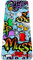 Eslifey Graffiti Spray Street Art Muster Yogamatte Dicke rutschfeste Yogamatten für Frauen und Mädchen Übungsmatte Weiche Pilatesmatten (182,9 x 81,3 cm, 1/3 Zoll dick)