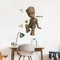 RoomMates Marvel Groot RMK5123GM Wandaufkleber, zum Abziehen und Aufkleben