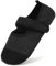 Acfoda Ballerina Barfussschuhe Damen mit Klettverschluss Leicht Weiche Verstellbar Schwarz 35/36 EU = Herstellergröße 36/37