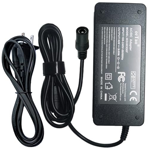 eeTao Adaptateur AC/DC 14V 56W Chargeur Rapide Qiuck Compatible avec NOCO GB70 GB150 GB250 GB251 GB500 XGC4 UltraSafe Lithium Alimentation Chargeur Aide au Démarrage