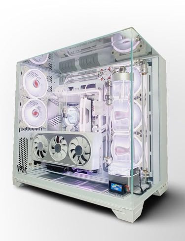 VIXIA High End Custom Watercooled Gaming PC - Intel Core i7 14700K 5.6GHz - GeForce RTX 4070ti Super DDR6X 12GB - DDR5 32GB 6000MHz - PCIe4.0 M.2 NVME 2TB - White - VXS-30W