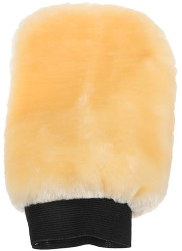 DRESSOOS Plüsch Waschhandschuh Für Doppelseitig Sanfte Und Politur Vielseitig Einsetzbar Für Verschiedene Fahrzeugtypen Perfektes Autozubehör Für Müheloses Waschen Und