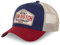 Von Dutch Kappe für Herren & Damen, Trucker Garage, verstellbar, Blau/Rot/Beige, Einheitsgröße