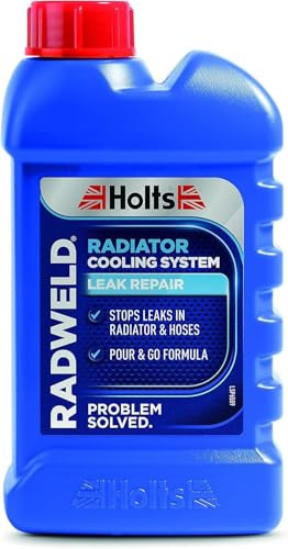 Holts Radweld 250ml Stops Leaks in Radiator and Hoses For Car, Vehicle Cooling System Helps in Repairing Leak Prevents Future Damage Anti-Corrosion Blue