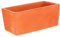 VICASKY Pot Rectangulaire Terre Cuite avec Drainage Petit Conteneur à Fleurs pour Plantes Succulentes Décoration De Fenêtre Intérieure Et Jardin Extérieur