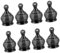 SHINEOFI 8stücke Teiliges Lampenschirm Finial Schraubknopf Dekorative Kappen Für Lampen Zubehör Aus Robustem Messing Elegante Lampenverzierung Für Wohnräume Und Schlafzimmer