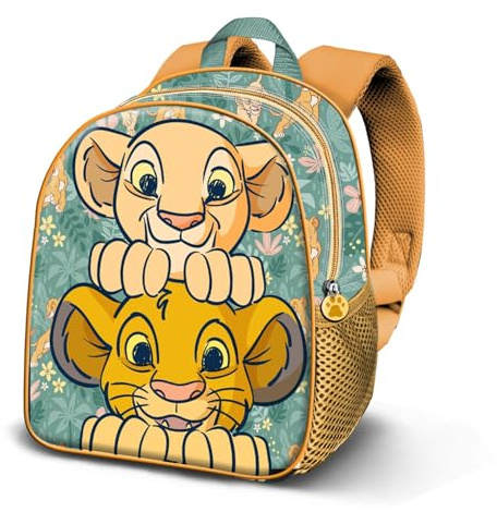Disney Der König der Löwen Lions-Elite 3D Rucksack, Grün, 25 x 30 cm, Kapazität 7 L