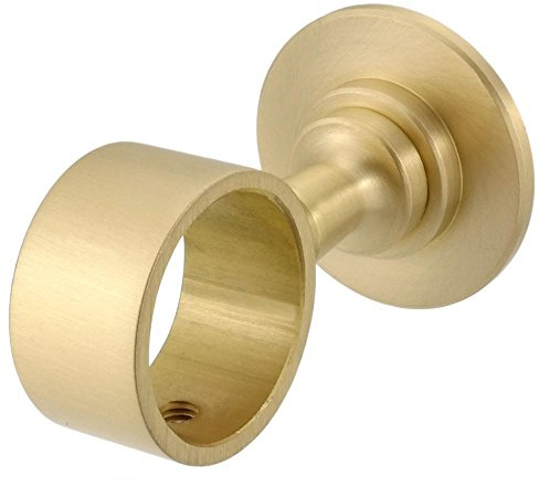 Kanirope® Seilträger Messing matt für ø38mm- ø40mm Handlaufseile Absperrseile Treppenseile