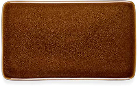 BITZ 821270 Side Plate Amber 22 x 12,8 cm (1 Stück)