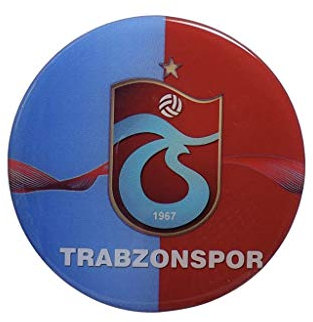 Gök-Türk Universal Aufkleber Sticker Wasserdicht Wasserfest Auto Frontscheibenaufkleber (Trabzonspor)