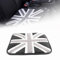 Heinmo Universelles modifiziertes Autositzkissen Cooles Kissen Sommerweiches Kissen für Cooper Clubman Schrägheck Countryman Cooper S R/F-Serie(Grau Union Jack)