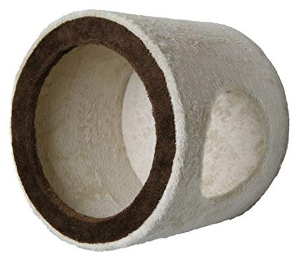 Lycce Wandhöhle für Katzen Kletterwand beige/braun Ø 34cm x 28 cm