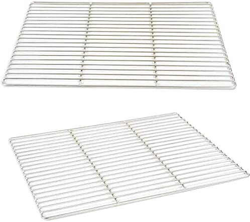 Grillrost 42,5 x 36 cm aus Edelstahl rostfrei und elektropoliert