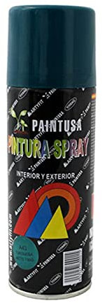 Montoro - Bote de Pintura en Spray Turquesa A43 200 ml, válido para Multitud de Superficies de Interior y Exterior