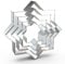 QAAQS 8 Point Star Cookie Cutter Set - Eight Pointed Islamic Star Cookie Cutters Baking Molds 5, 4, 3, 2 - 4 Piece - Stainless Steel
