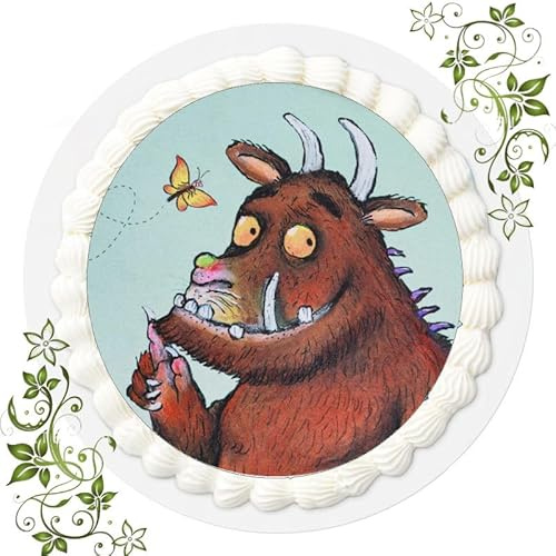 ich Tortenaufleger, Motiv: Der GRÜFFELO, Premium Esspapier, Ø 20cm, 1 Stück, für Geburtstag