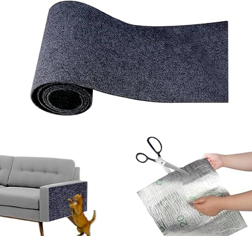 Alfombrilla Rascadora para Gatos Autoadhesiva para Rascadores Alfombrilla Rascadora para Gatos Esquina de Pared Rascador Trepador para Gatos para Gatos Juguetes para Gatos o Camas para Gatos