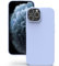 YATWIN Cover per iPhone 11 Pro Max, Custodia in Silicone Morbido con Tagli di Precisione per Fotocamera, Design Ultra Sottile, Protezione 360° con Bordi Rialzati, ‌Lilla‌