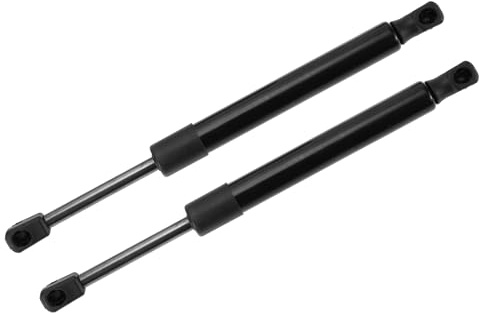 A ABSOPRO 2x Gasfeder Heckklappe Für A4 (8EC, B7) Limousine 2004-2008 | OE-Nummer 8E5827552J, Ausgezogene Länge 30cm, Zusammengedrückte Länge 22cm, Farbe Schwarz, Material Kohlenstoffstahl