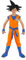 Chaks - Goku Saiyajin Kostüm, Dragon Ball, 7-teiliges Set für Kinder, Outfit für Karneval, Halloween und Anime Fans, 152